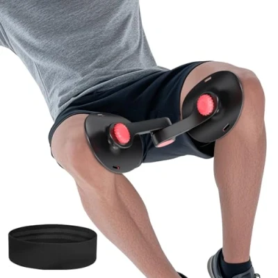 Abbildung von TINRIEF 21.8 kg Thigh Master Hip Trainer Kegel Exerciser mit Widerstandsband Beckenbodentrainer für Postpartale Rehabilitation Trimmer Innenschenkel Beinpresse Maschine