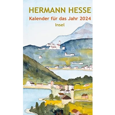 Abbildung von Insel Kalender für das Jahr 2024: Mit 15 Aquarellen des Dichters (insel taschenbuch)