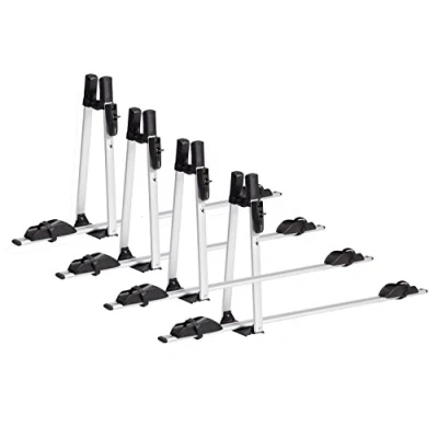 Abbildung von VDP Fahrradträger ALU Premium Dach Fahrradhalter Fahrrad Dachfahrradträger abschließbar (4X Fahrradträger)
