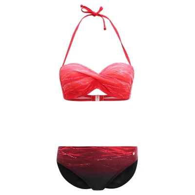 Abbildung von Lascana Bandeau Bikini, Damen, Größe: 36xE, Red