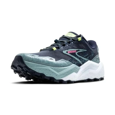 Abbildung von Brooks Caldera 7 Laufschuh Trail, Damen, Größe: 38.5, Peacoat citadel sunny lime Schuhe