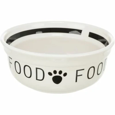 Abbildung von TRIXIE Futternapf Keramiknapf Food weiß/schwarz
