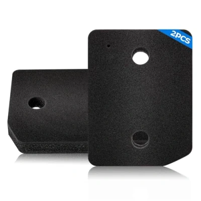 Abbildung von 2er Set Filter für Miele 9164761 Trockner Wärmepumpentrockner, Fusselfilter Schaumstoff Sponge Ersatzteil Wäschetrockner,Fein/Grob 207x157x30mm Wäschetrockner Sockelfilter