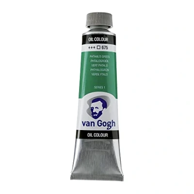 Abbildung von Van Gogh Oil Colour Tube Phthalo Green 675