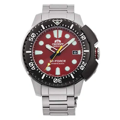 Abbildung von Orient Herren Analog Automatik Uhr mit Edelstahl Armband RA AC0L02R00B