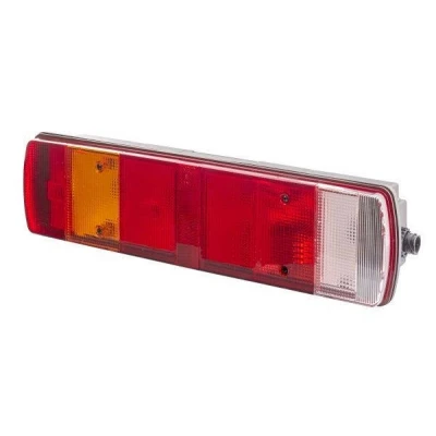 Abbildung von HELLA 2VD 008 205 051 Rückleuchte links P21W, R5W schwarz 12, 24 ohne Glühlampen mit Lampenträger