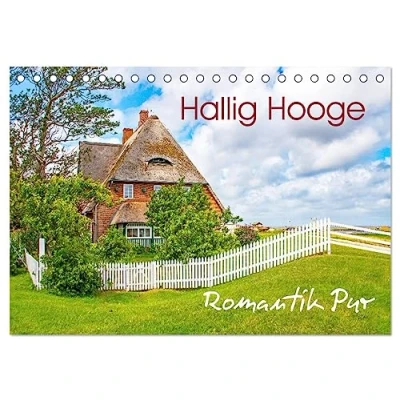 Abbildung von Hallig Hooge Romantik Pur (Tischkalender 2025 DIN A5 quer), CALVENDO Monatskalender