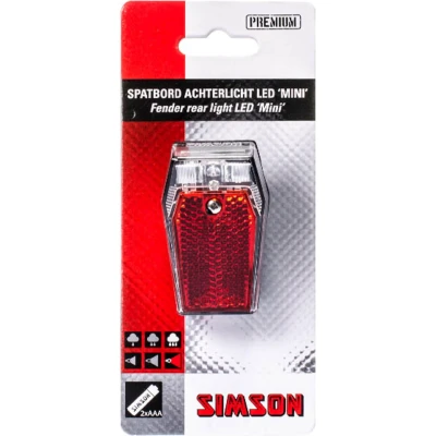 Abbildung von Simson Rücklicht Für Schutzblech &quot;Mini&quot; 1 LED On/Off