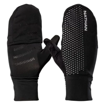 Abbildung von Nathan HyperNight Convertible Handschuhe SCHWARZ