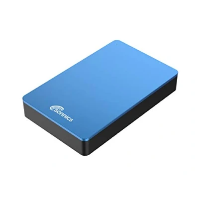 Abbildung von Sonnics 1TB Blau Externe Desktop Festplatte, USB 3.0 kompatibel mit Windows PC, Mac, Smart TV, Xbox One und PS4