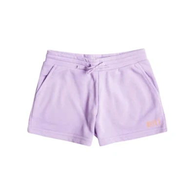 Abbildung von Roxy Happiness Forever Short Origin Sweat Shorts für Mädchen 4 16 Violett