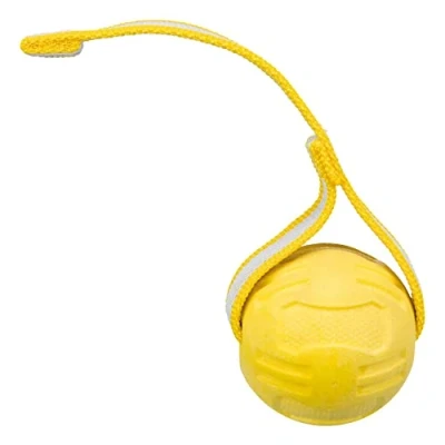 Abbildung von Trixie Sporting Ball mit Band, TPR, ø 6 cm/20 cm, ass. farver