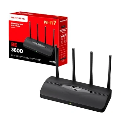 Abbildung von TP Link Mercusys MR27BE BE3600 Dual Band Wi Fi 7 Router