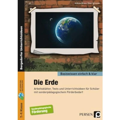 Abbildung von Die Erde einfach &amp; klar: Arbeitsblätter, Tests und Unterrichtsideen für Schüler mit sonderpädagogischem Förderbedarf (7. bis 9. Klasse) (Basiswissen klar)