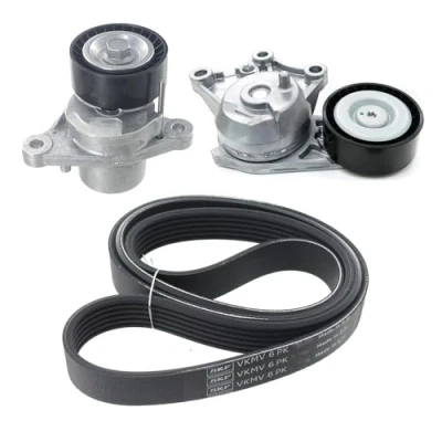 Abbildung von SKF VKMA 33352 Keilrippenriemensatz PEUGEOT: 208 I Schrägheck, 508 SW, 308 SW 2, CITROËN: Berlingo II, C4 Picasso Grand 2
