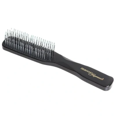 Abbildung von HERCULES SÄGEMANN Zauberbürste Deluxe Schwarz Hochwertige Scalp Brush für sanftes Entwirren ohne Ziepen. geeignet nasses und trockenes Haar. Farbe: Größe: 8 Reihig