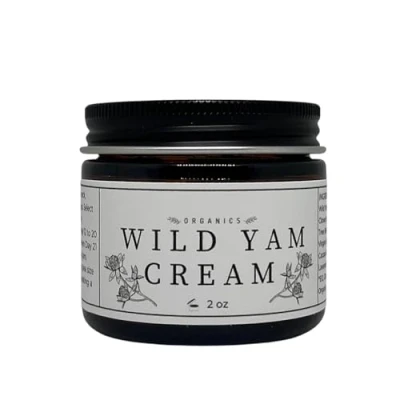 Abbildung von Wild Yam Creme, Creme für Hormonausgleich, Bio Natürliche zum Ausgleichen, Straffende Anti Aging Feuchtigkeitscreme das Gesicht (1PC)