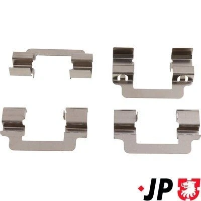 Abbildung von JP GROUP 1264005110 Zubehörsatz, Scheibenbremsbelag OPEL: Insignia A Sports Tourer, Limousine, Schrägheck, VOLVO: S60 I