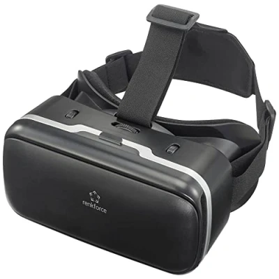 Abbildung von Renkforce RF VRG 200 3D Brille Schwarz Virtual Reality