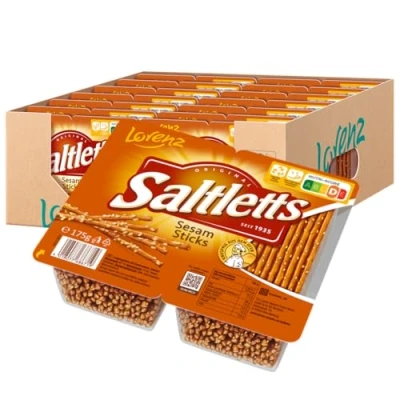 Abbildung von Lorenz Snack World Saltletts Sticks Sesam , 14er Pack (14 x 175 g)