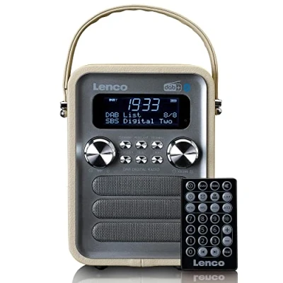 Abbildung von Lenco PDR 051 Digitalradio (DAB) (Digitalradio (DAB), FM Tuner mit RDS, 4 W)