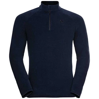 Abbildung von ODLO Funktions RIGI MID Layer Fleecepullover, Herren, Größe: Large, Marine