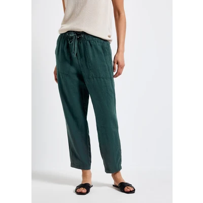 Abbildung von Street One Stoffhose, Damen, Größe: 40x28, Grün