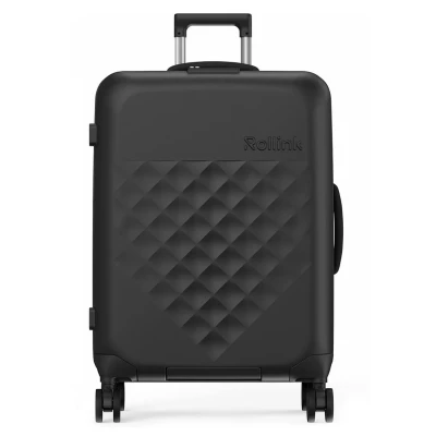 Abbildung von Rollink VEGA 360 Faltbarer 4ROLLEN M 65 CM Trolley, Größe: One Size, Black