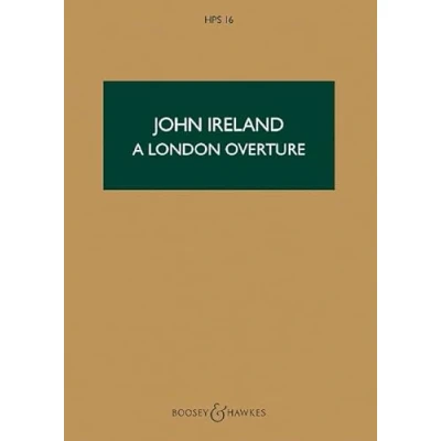 Abbildung von A London Overture: HPS 16. Orchester. Studienpartitur. (Hawkes Pocket Scores, 16)