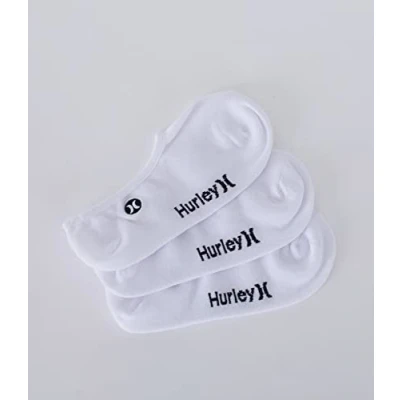 Abbildung von Hurley Herren H2o Dri No Show 3 Stück socken, Blanco, 44