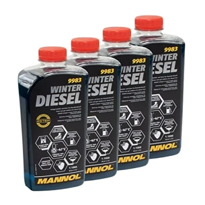 Abbildung von Winter Diesel Kraftstoff Additiv Fließverbesserer Mannol 9983 4 X 1 Liter