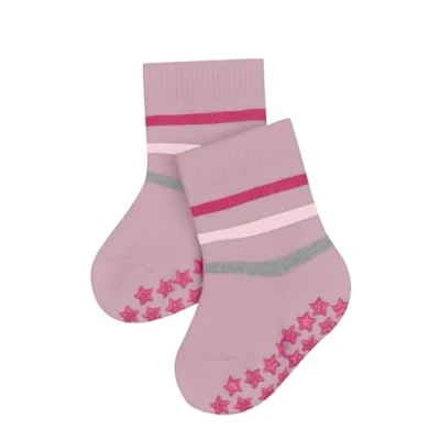 Abbildung von Falke Multi Stripe CP Socken für Kinder, Größe: 74/80, Rosewater
