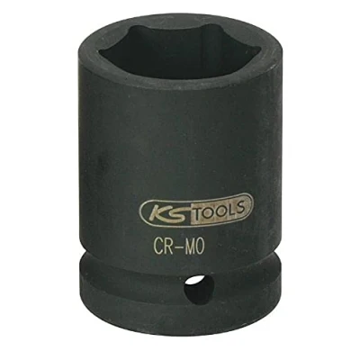 Abbildung von KS TOOLS 515.1395 Kraft Stecknuss 1.7/16 20 (3/4&quot;)mm (Zoll) Sechskant