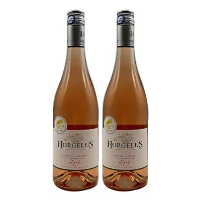 Abbildung von Rose Wein Set 2x Horgelus Côtes de Gascogne Rosé 750ml (11,5% Vol) [Enthält Sulfite]