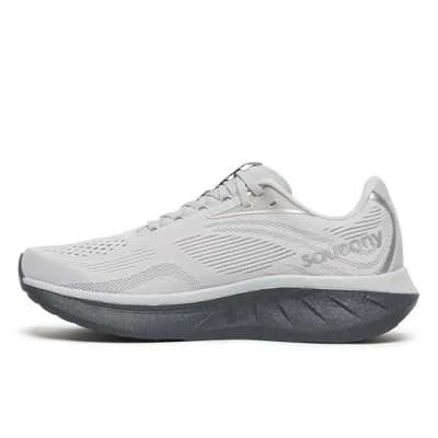 Abbildung von Saucony Women&#039;s Ride 18 Sneaker, Cloud/Shadow, 44.5 EU