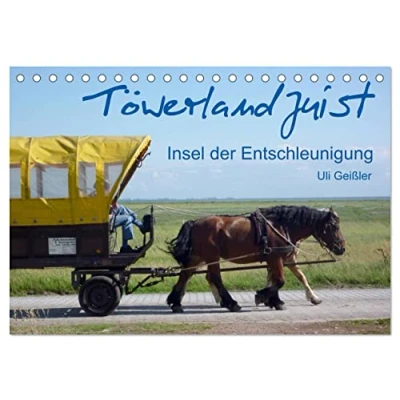 Abbildung von Töwerland Juist (Tischkalender 2025 DIN A5 quer), CALVENDO Monatskalender
