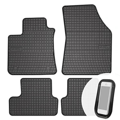 Abbildung von Gummimatten Auto Fußmatten Gummi Automatten Passgenau 4 teilig Set passend für Renault Megane ab 2016
