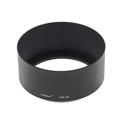 Abbildung von vhbw Gegenlichtblende Ersatz für Nikon HN 28 Objektiv Streulichtblende, Matt Schwarz, Metall, rund, 4,3 cm