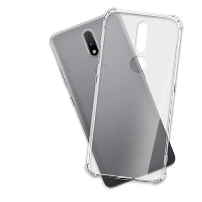Abbildung von mtb more energy® Case Soft Armor kompatibel mit Nokia 2.4 (6.5&#039;&#039;) Anti Shock Verstärkung 1,5mm TPU Schutz Hülle Cover Tasche Handyhülle