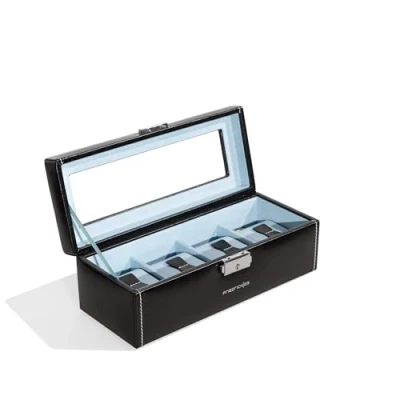 Abbildung von Friedrich23 Uhrenbox Bond mit Glasdeckel für 4 Uhren
