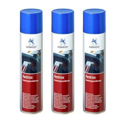 Abbildung von Normfest Rednox Roststopp Grundierung Anti Rost Spray 3x 400ml