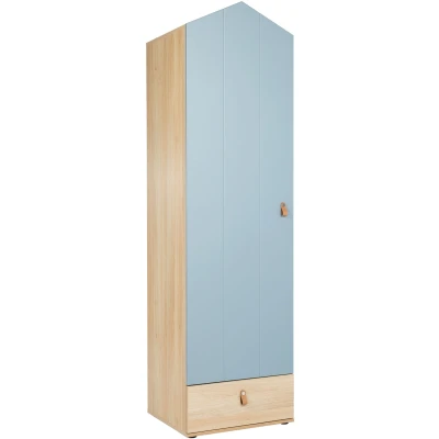 Abbildung von arthur berndt Kinderkleiderschrank &quot;Kleiderschrank &quot;Roofy&quot; 1 türig mit Soft Close Funktion&quot;, Funktion