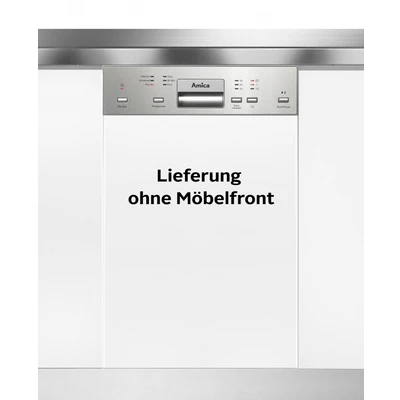 Abbildung von Amica teilintegrierbarer Geschirrspüler EGSP 561 000 E, 10 Maßgedecke