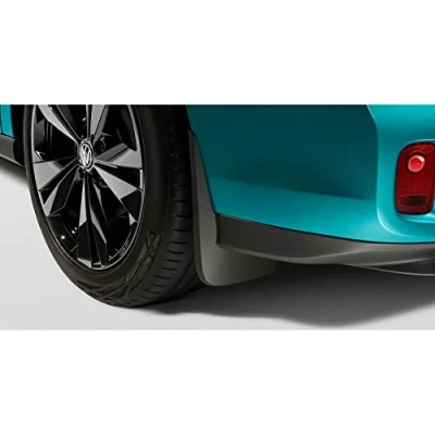 Abbildung von Volkswagen 1T3075101 Schmutzfänger hinten, schwarz genarbt, nur für Stoßfänger in Wagenfarbe (PR Code 2JG)