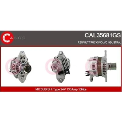 Abbildung von CASCO CAL35681GS Lichtmaschine 24V 130A