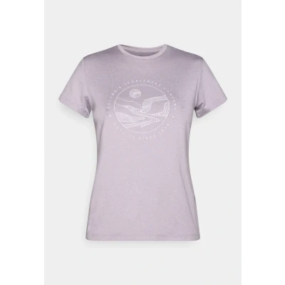 Abbildung von Columbia RIDGE Graphic TEE Sport Tshirt, Damen, Größe: Small, Shale purple