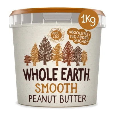 Abbildung von Whole Earth Smooth Peanut Butter 1000 g (order 2 for trade outer)
