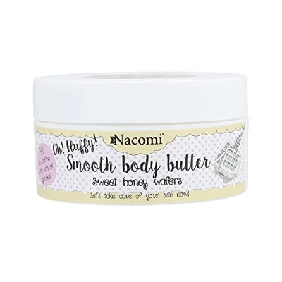 Abbildung von NACOMI OH FLUFFY! SMOOTH BOD BUTTER Körperbutter Honig/Milch 100 g