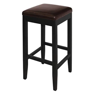 Abbildung von Bolero Barhocker, Kunstleder, 760 x 410 mm, Braun, 2 Stück