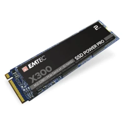 Abbildung von Emtec ECSSD2TX300 interne SSD 3.0 NVMe Kollektion X300 Power Pro 3D NAND 2 TB